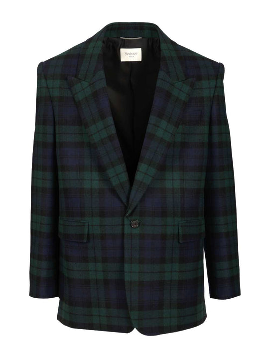 Tartan Jacket Jackets Multicolor