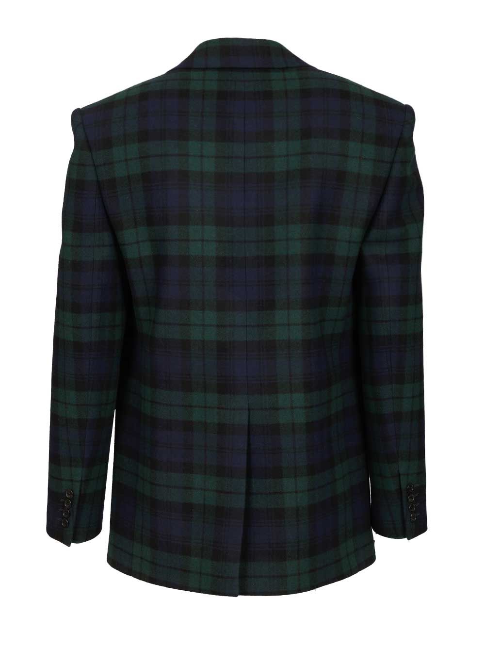 Saint Laurent Tartan Jacket Jackets - Multicolor | 367aae7e4f4ff9129a61e2483f3f167a3d6cb6f3
