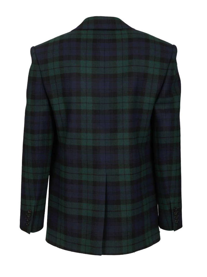 Saint Laurent Tartan Jacket Jackets - Multicolor | 367aae7e4f4ff9129a61e2483f3f167a3d6cb6f3