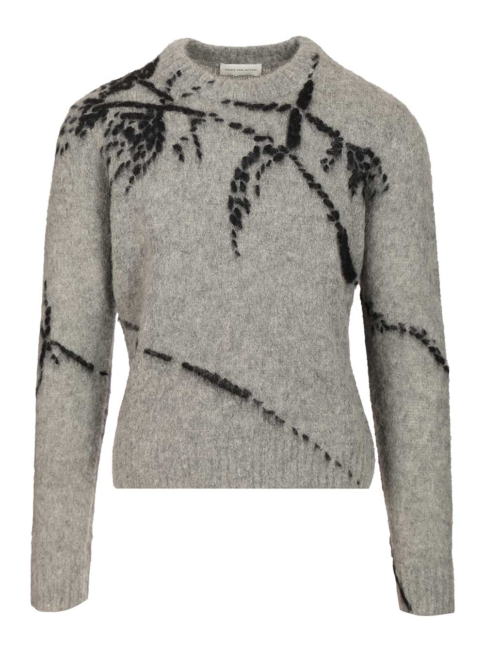 Dries Van Noten Mouche Knitwear - Grey | 1bf0a0604ee5b22c601e3a2ab8b8a1058e6985cc