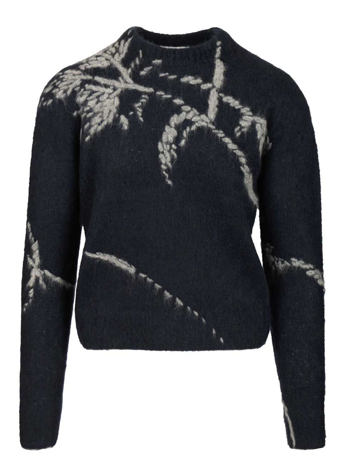 Dries Van Noten Mouche Knitwear - Blue | 3412deccfff7a39fdc9ae8a5bf050fbbe5003309