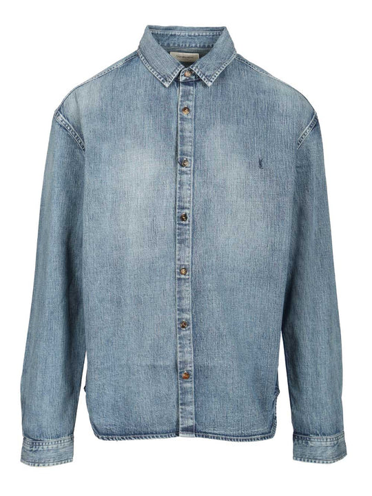 Cassandre Denim Shirt Casual Light Blue