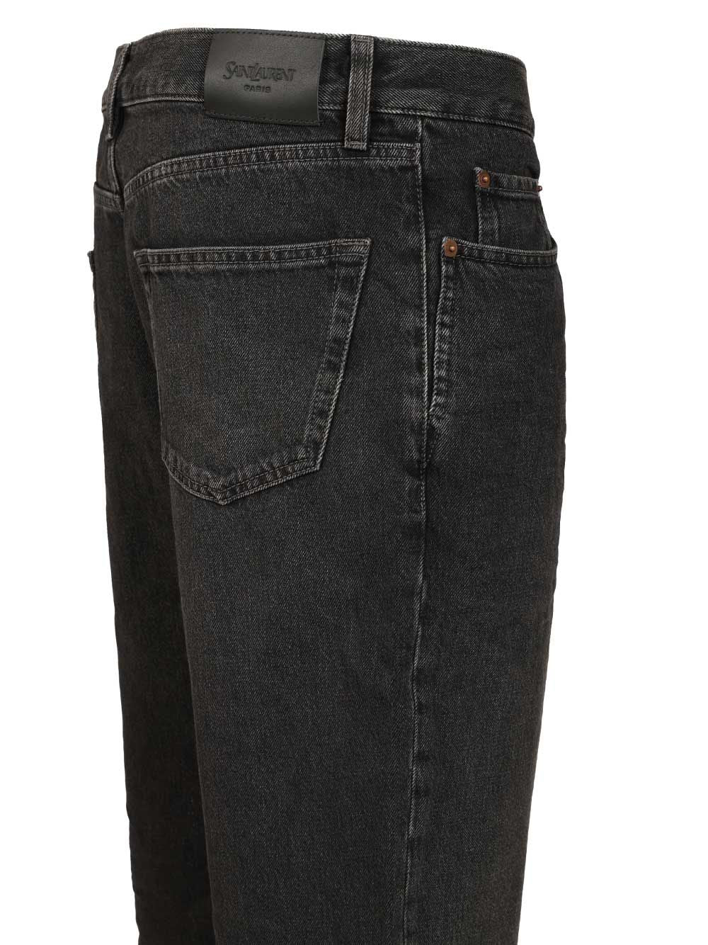 Saint Laurent Mick Jeans - Black | b94bf63c43592d474c930e9428b6c3e4298d9df7