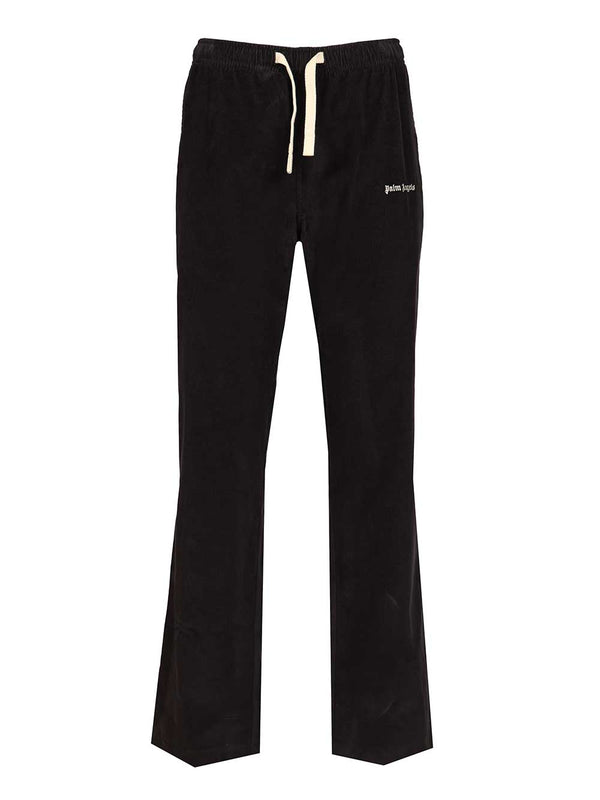 Cotton Trousers Black