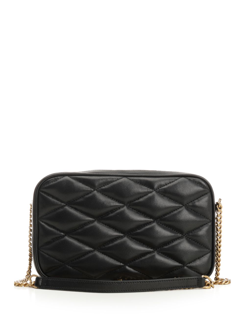 Saint Laurent Quilted Leather Camera Bag Small leather goods - Black | 9f518a821604a001f53c2bd174b18493d70b757c