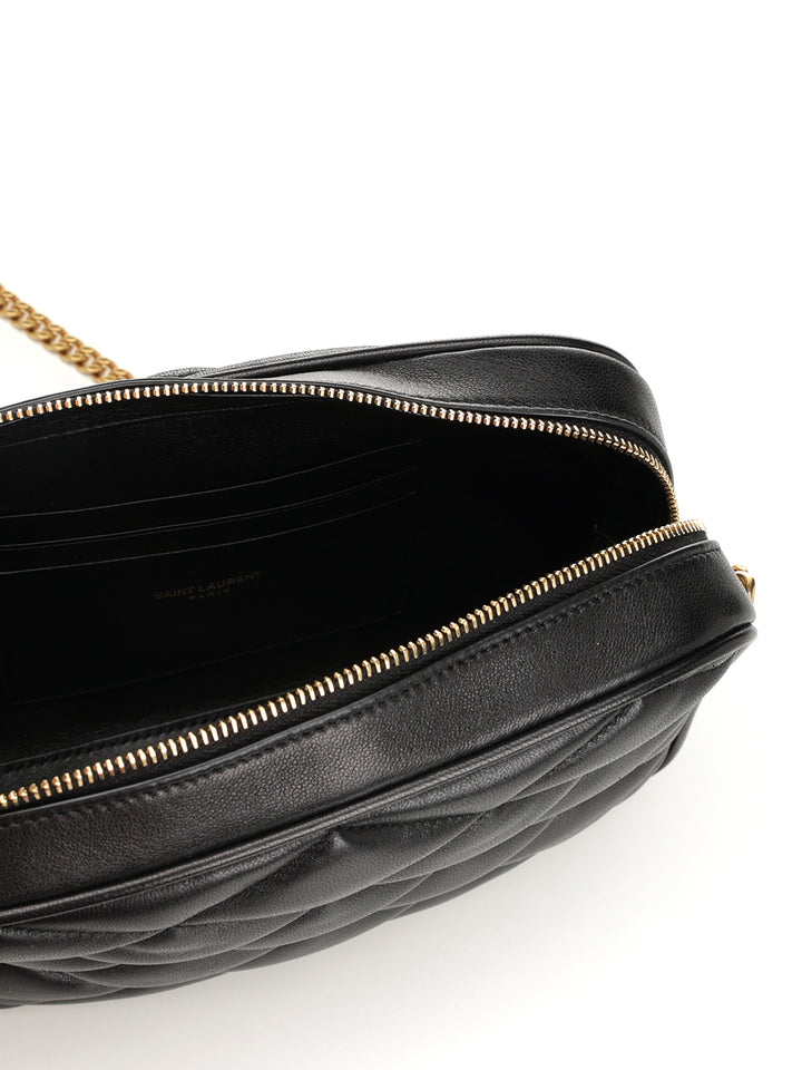 Saint Laurent Quilted Leather Camera Bag Small leather goods - Black | 84d9d8c3a2f6218b9a5b987efea9e3f157aa2ab1