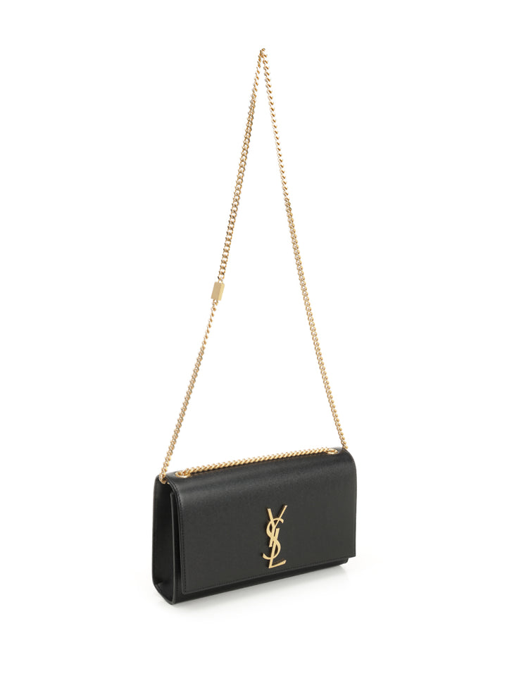 Saint Laurent Kate Crossbody Bags - Black | 78f6d70bc308de27092a16ea2d59848305da2b84