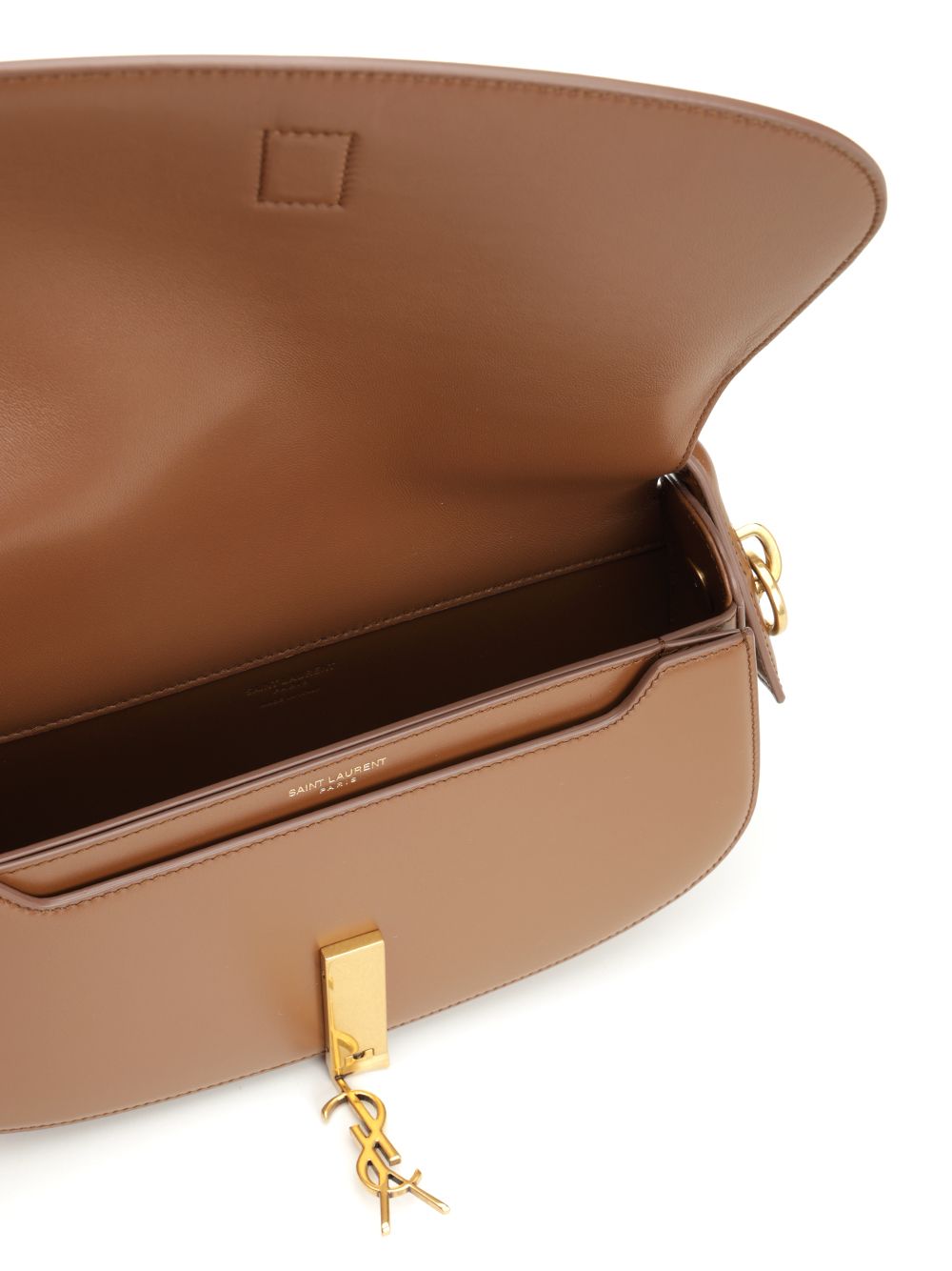 Saint Laurent Voltaire Shoulder Bags - Brown | 5dcc256ee2bb6c31411b2b94047c520a7f7c182f