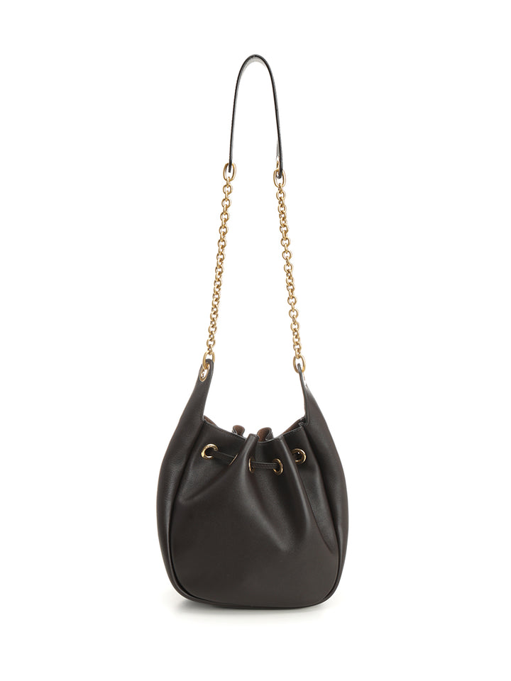 Saint Laurent Leather Bucket Bag Crossbody Bags - Brown | ca0afe7cf953e1680f61b7cb743d41adf8a47cd0