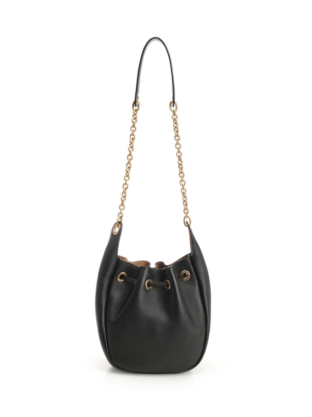Saint Laurent Leather Bucket Bag Crossbody Bags - Black | e50f75a592f9a162f3d5e0b9bf5861948814776f