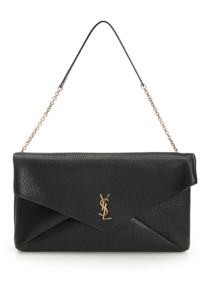 Saint Laurent Envelope Cassandre Small leather goods - Black | 72d33910f2e853ec1719bfa95233b9ec70228ec5