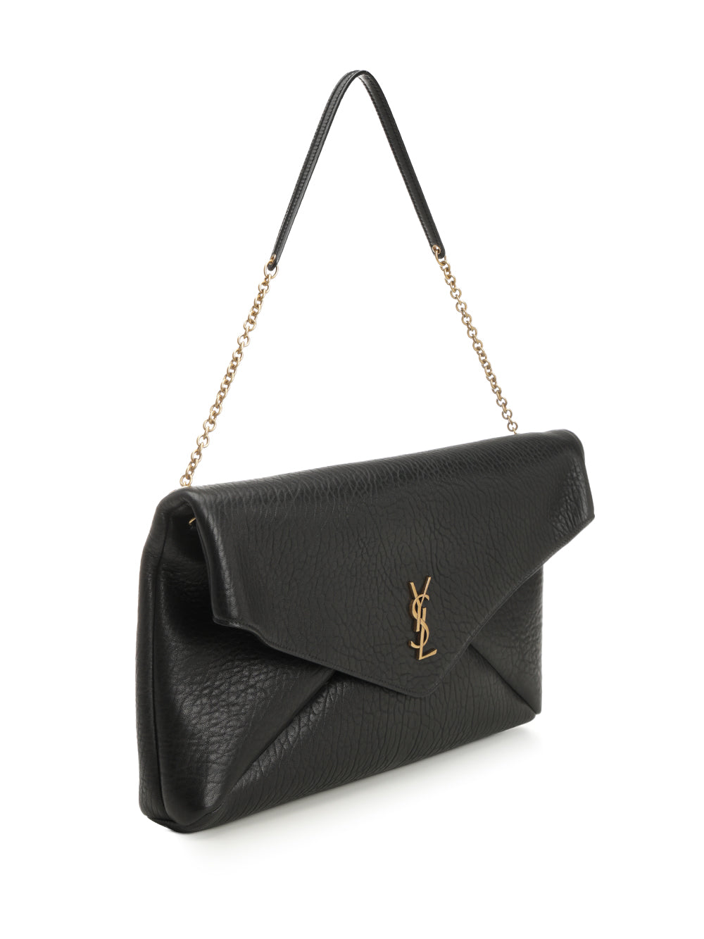 Saint Laurent Envelope Cassandre Small leather goods - Black | 8d4066ba07918274ba1ddc124fc42ab618da9030