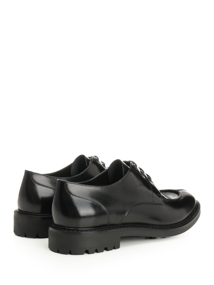Saint Laurent Lino Lace-Up Shoes - Black | 3bc61d2a26e326b082924ac86de09186107e85bd