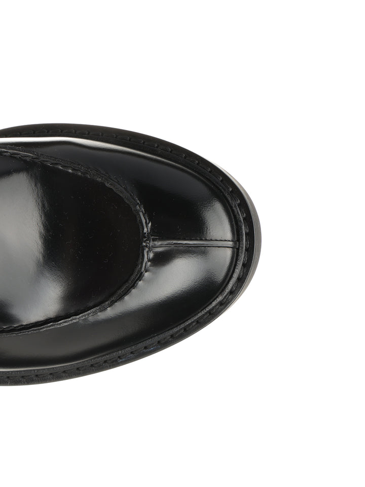 Saint Laurent Lino Lace-Up Shoes - Black | 17721be8c22e9ebf53b1af545f479467197e39ba