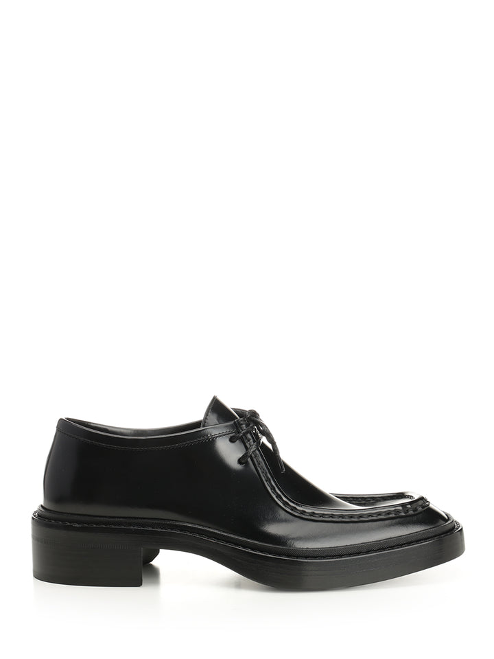 Saint Laurent Harvey Lace-Up Shoes - Black | 1597c7429848a46870f164a9281879f3df76a04d