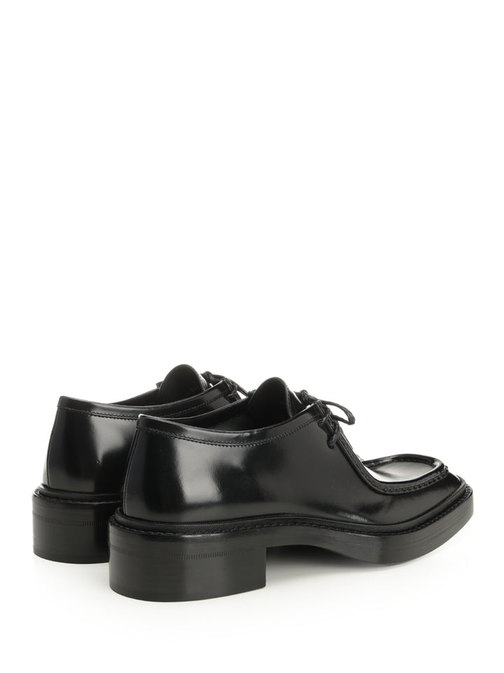 Saint Laurent Harvey Lace-Up Shoes - Black | 9bea5e70ef4e7b20b635f34eb32dc01d53d1ed27