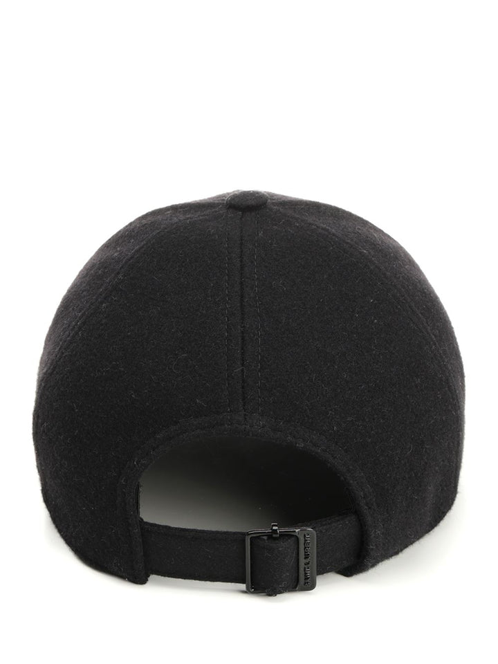 Saint Laurent Ysl Hats - Black | bb87c8ab67e95b99bb2768cb19284fb37ffb5992