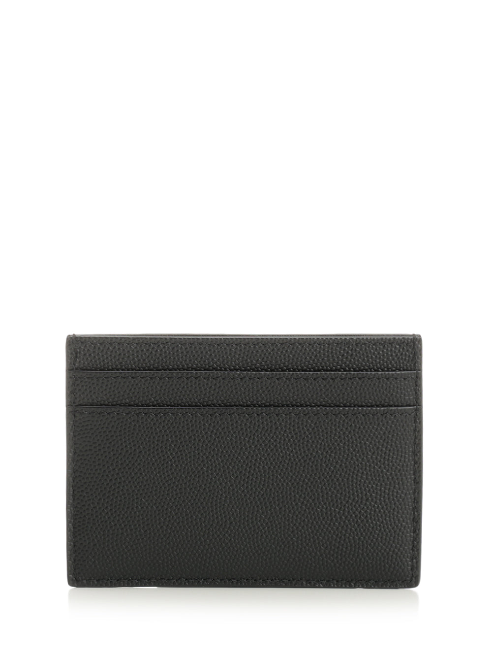 Saint Laurent Cassandre Card Holder Wallets - Black | 7336119e0695589e5b6d6776751d909eba45ca69