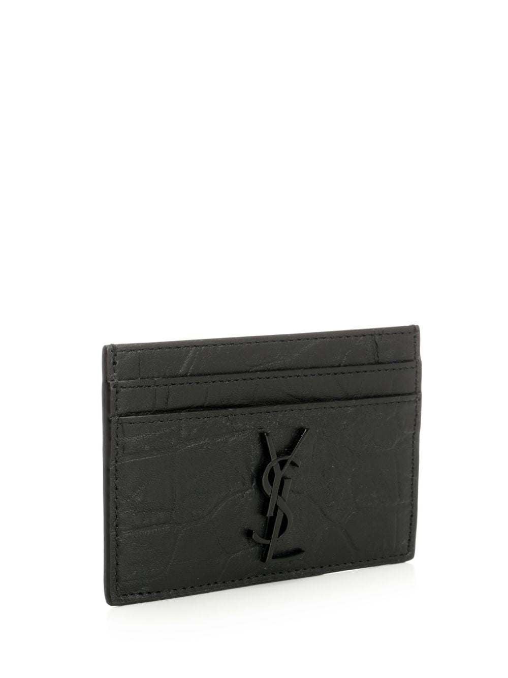 Saint Laurent Cassandre Wallets - Black | 6185bd4ae2ee04d8d7fa8942e2499d41101ebf8f