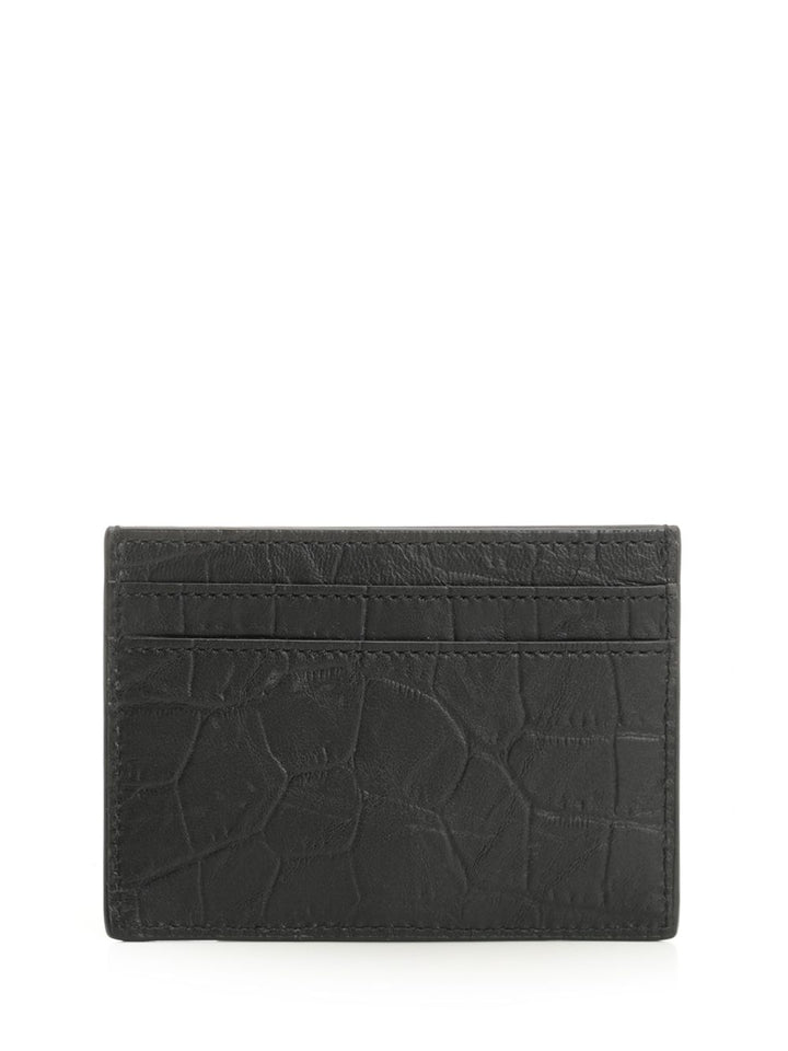Saint Laurent Cassandre Wallets - Black | 06e22af2913ae59fd3955928e70907f1f1591436