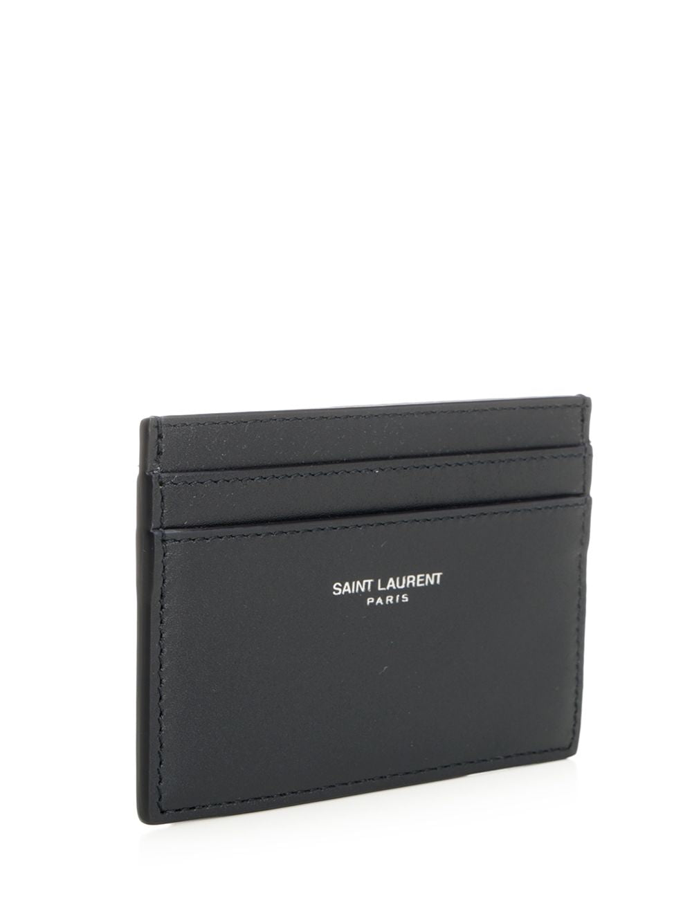Saint Laurent Saint Laurent Paris Card Holder Wallets - Blue | a84a7c402948c148720efd4ef9b4f7e3cc5352f5