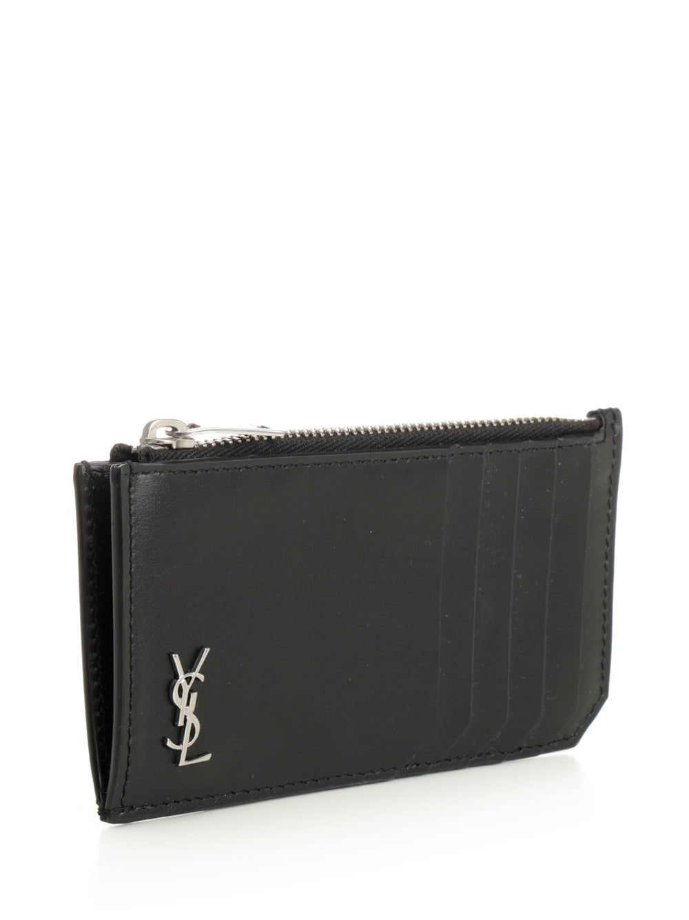 Saint Laurent Fragments Tiny Cassandre Wallets - Black | dfacbede5bd0330b3f7b8d40707e1b7402e8c80c