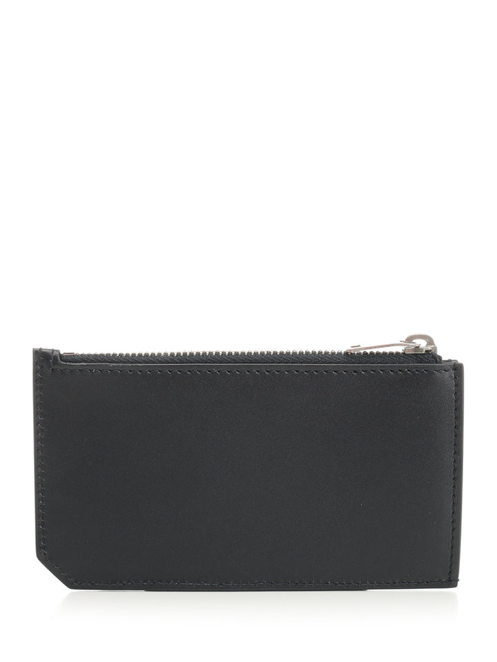 Saint Laurent Saint Laurent Paris Wallets - Blue | 84f6a30a0cf84be7875e7bd4042bc513a05f32d9