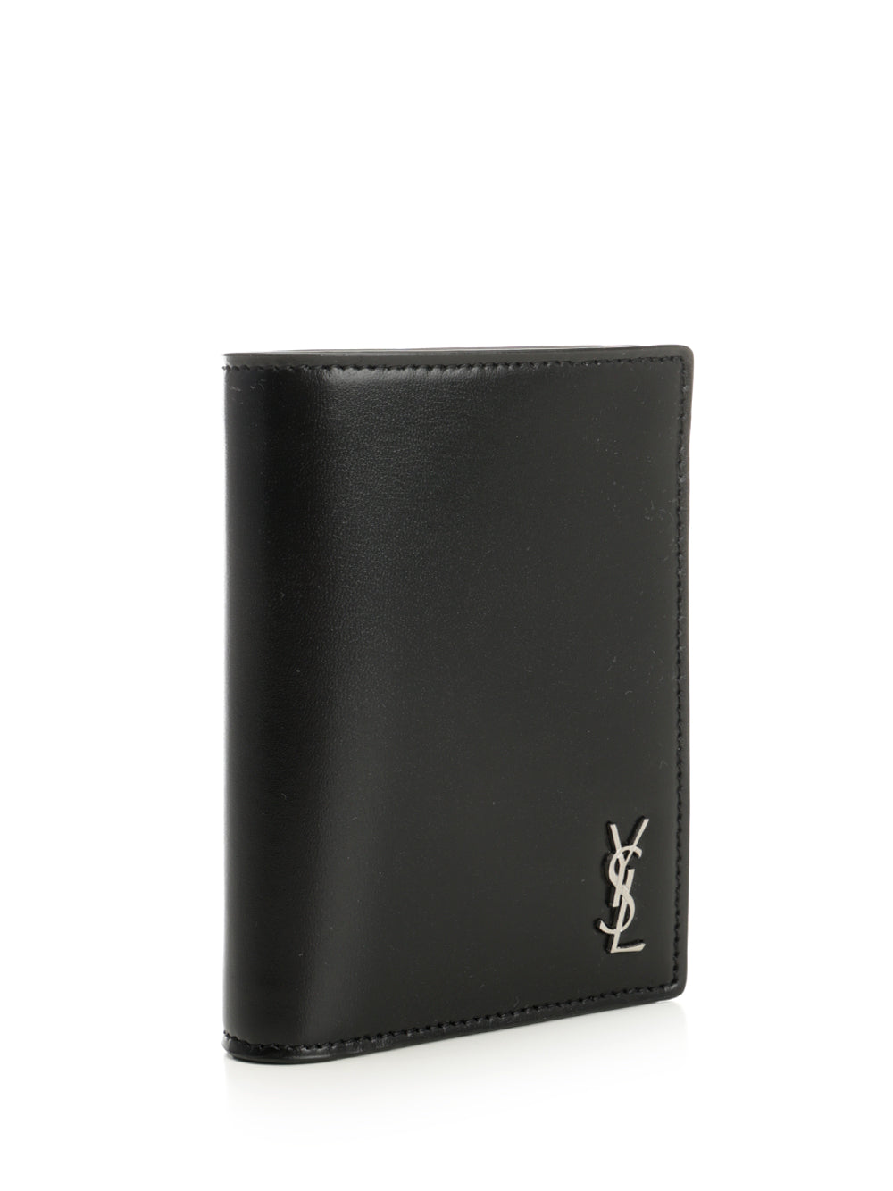 Saint Laurent Tiny Cassandre Wallets - Black | 0469e6a2482a3e2685b24bbd286999ca399d93b1