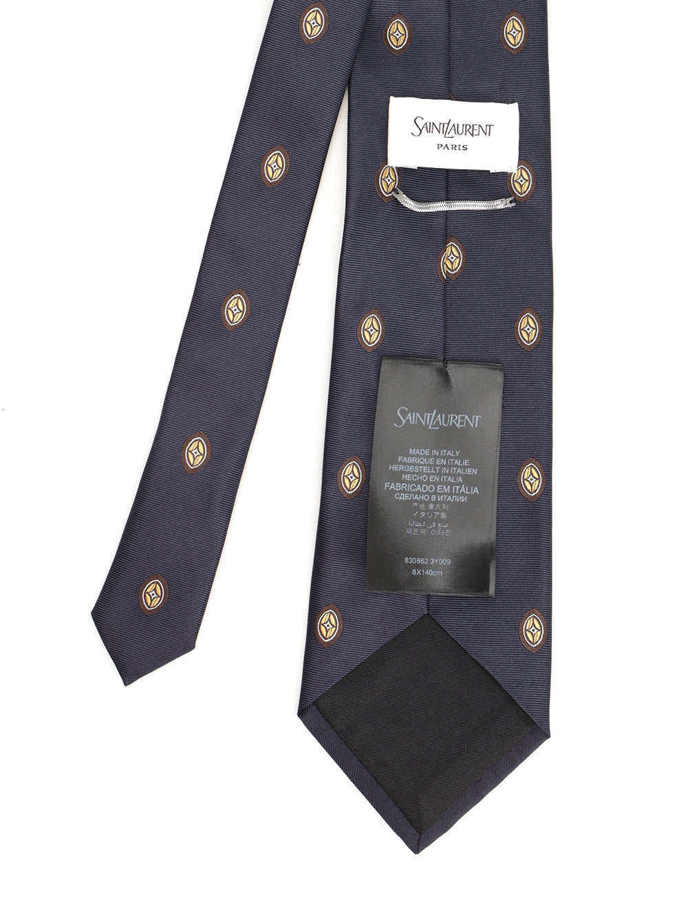 Saint Laurent Wide Tie Ties And Bow Ties - Blue | 4bf1ffe3bcdf1e4a5f237c4a8d9c6fa85cb81962