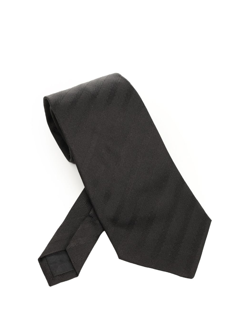 Saint Laurent Wide Tie Ties And Bow Ties - Black | cbc603a148f04968b40d585e70f01e3bd3702736