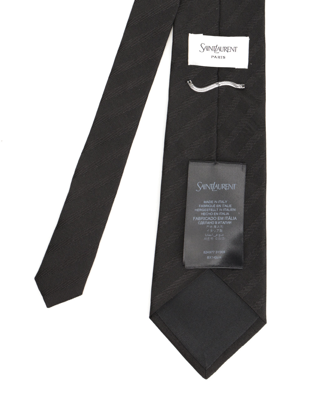 Saint Laurent Wide Tie Ties And Bow Ties - Black | a33c1df4a7dc86c7dc17187540b31fccd2ee7cdf