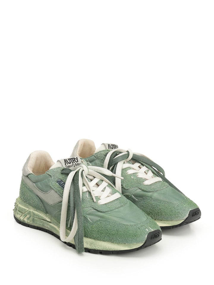 Autry  Reelwind Low Sneakers - Green | 29abc3e9e7bef6b3dccab9fe1c3fe1328d6ed4f1