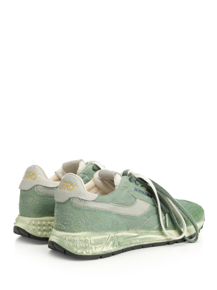 Autry  Reelwind Super Vintage Sneakers - Green | 725913823e48c558d0d3fd7e4b2453d410f9a0aa