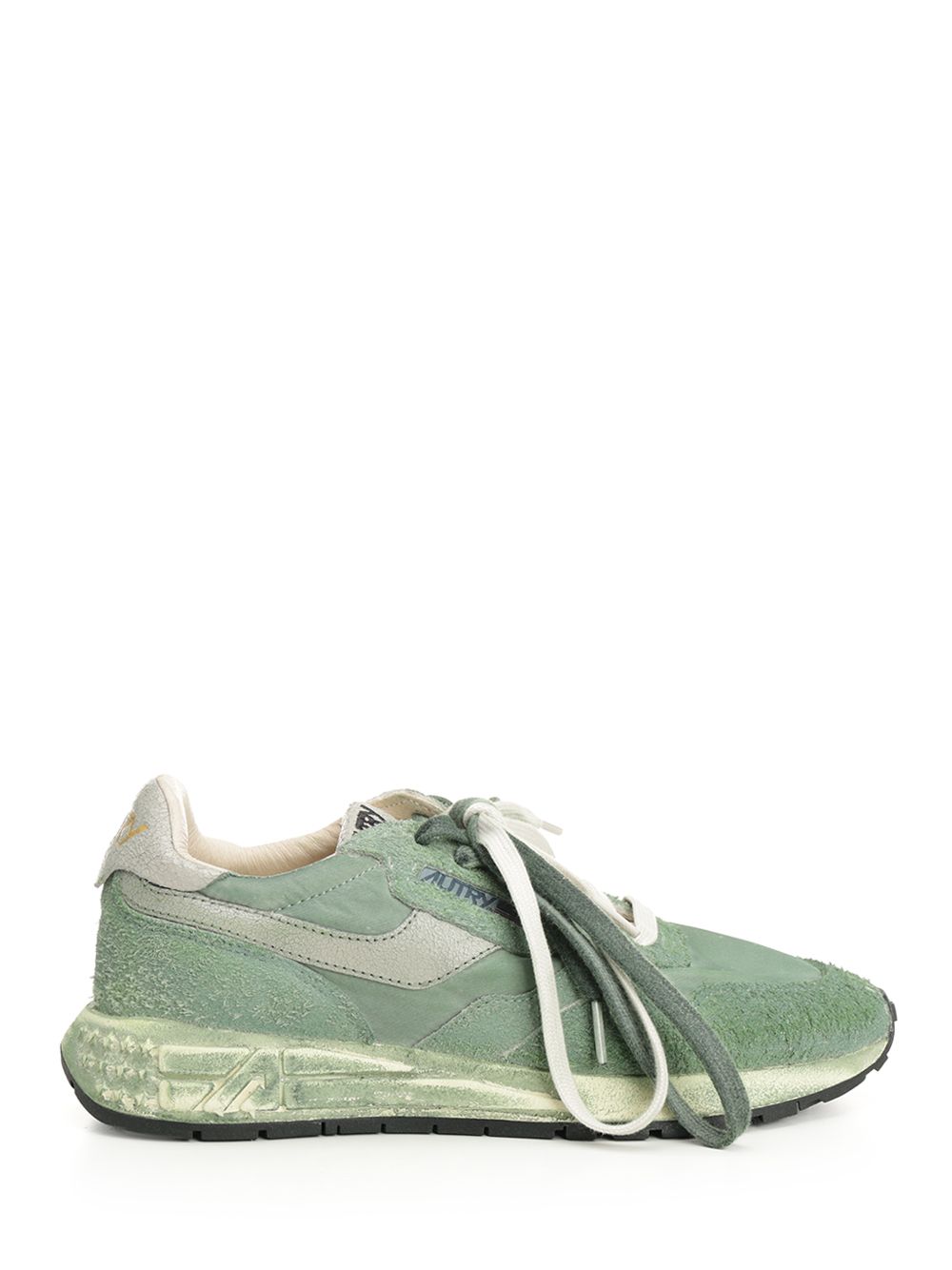 Autry  Reelwind Super Vintage Sneakers - Green | b06983958dd71bcf78c487ec8d7c9ff80987189c