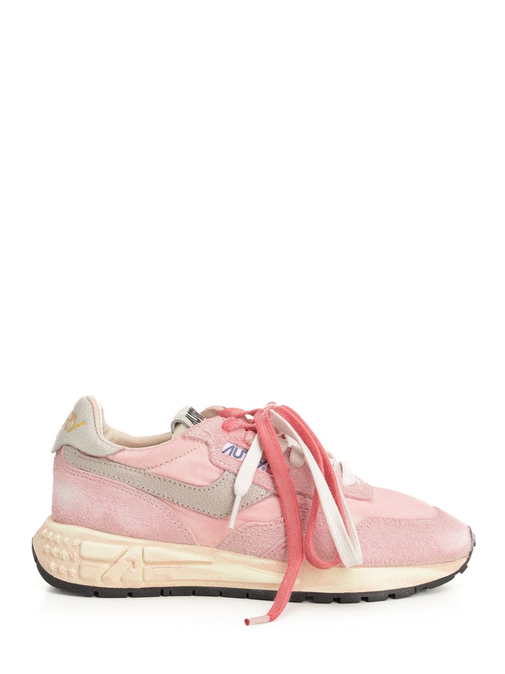 Autry  Reelwind Low Sneakers - Rose | a52e0720b6ca276aa5caf405ee9d68842ed1eb34