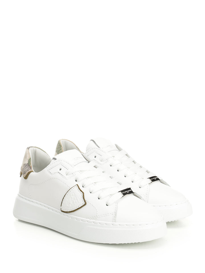 Philippe Model Temple Sneaker Sneakers - White | 1ae7d1f565d59a48779f902eb6d523f37679977e