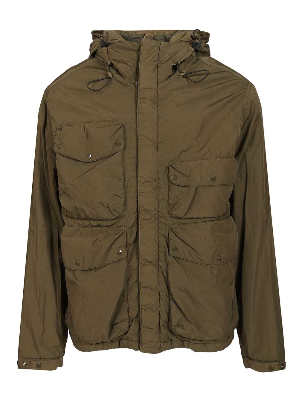 C.P. Company Chrome-R Goggle Jacket Jackets - Green | 39b3b7809aa34c3d1a83fd0d49dedd3293d5fe8f