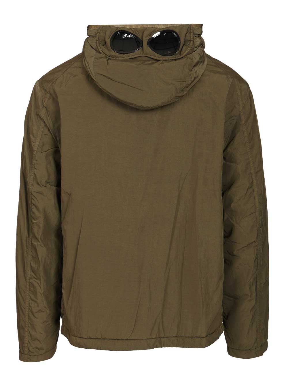 C.P. Company Chrome-R Goggle Jacket Jackets - Green | 9df1038befdc10e5961dcf3f04a88bb19ac14988