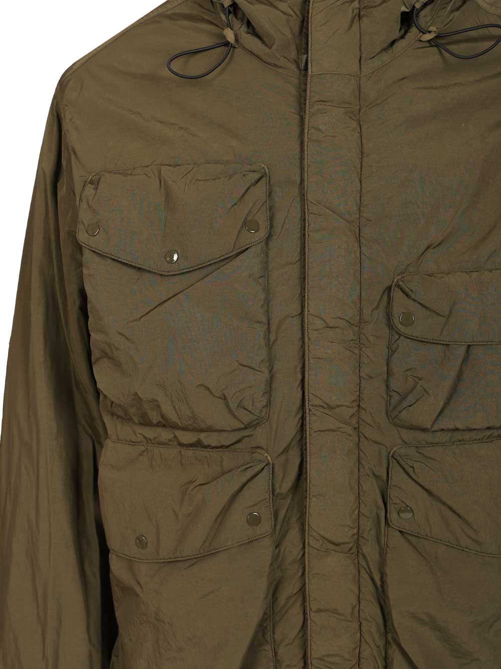 C.P. Company Chrome-R Goggle Jacket Jackets - Green | 0191a128990f12fe6564c2e670a6a5315668d507