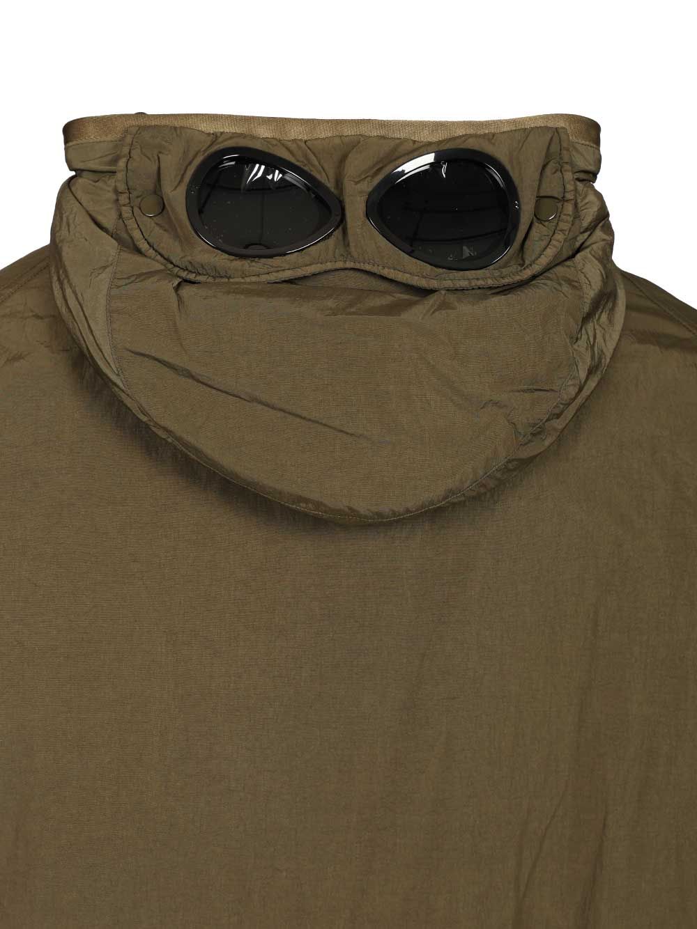 C.P. Company Chrome-R Goggle Jacket Jackets - Green | 40570342d01fbc65775fff0c12d5e23fe0550265