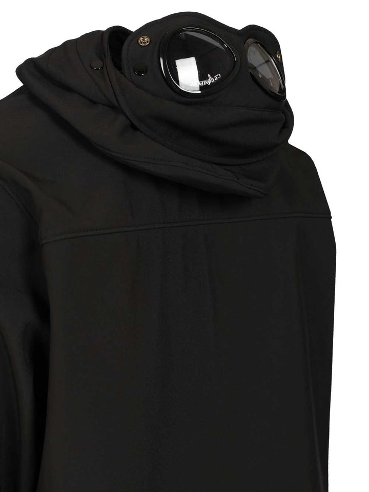 C.P. Company Goggle Jacket Jackets - Black | f1094b9c0637c23beff136b599d617d3b8d292bf