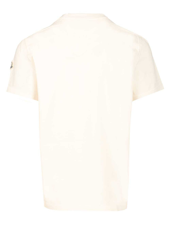 Moncler Cotton T-Shirt - White | 4a7d9d130abc4c4e824760463a880ef4fc78f60e