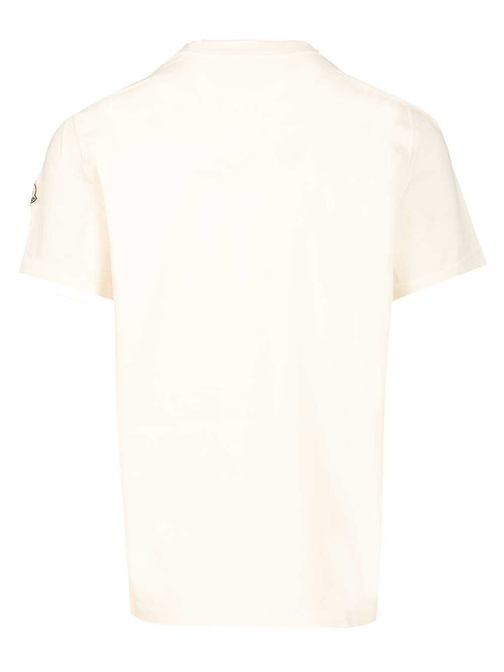 Moncler Cotton T-Shirt - White | 246bfc0d2d1b0ae9e2d39d12b5c26ce1a7c91c2f