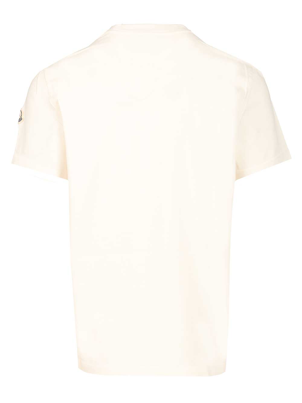Moncler Cotton T-Shirt - White | 4a7d9d130abc4c4e824760463a880ef4fc78f60e