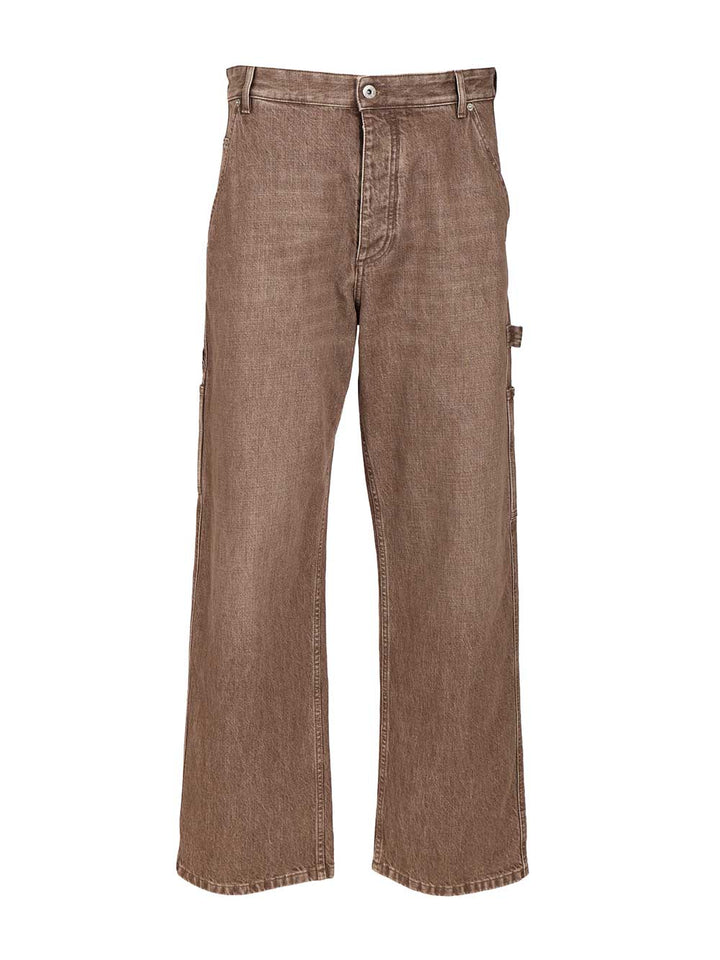 Bottega Veneta Cargo Trousers Jeans - Beige | 18e1b05d347ca56013422418c6d2ce3f4f2e80f3