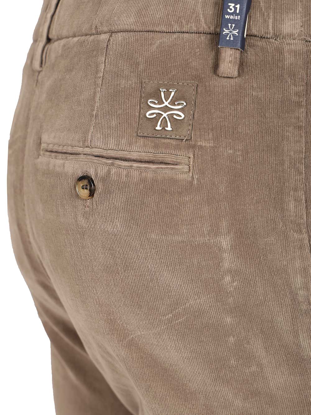 Jacob Cohen Slim Fit Trousers - Beige | fe1095e46048c3542dc6f186ce8d0927c4b576f1