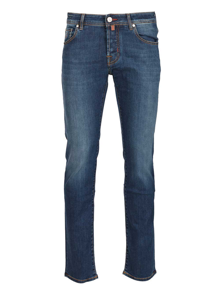 Jacob Cohen Nick Slim 5-Pocket Jeans - Blue | b3ae92507ff9d93e730ec2da7e501311c27bb27c