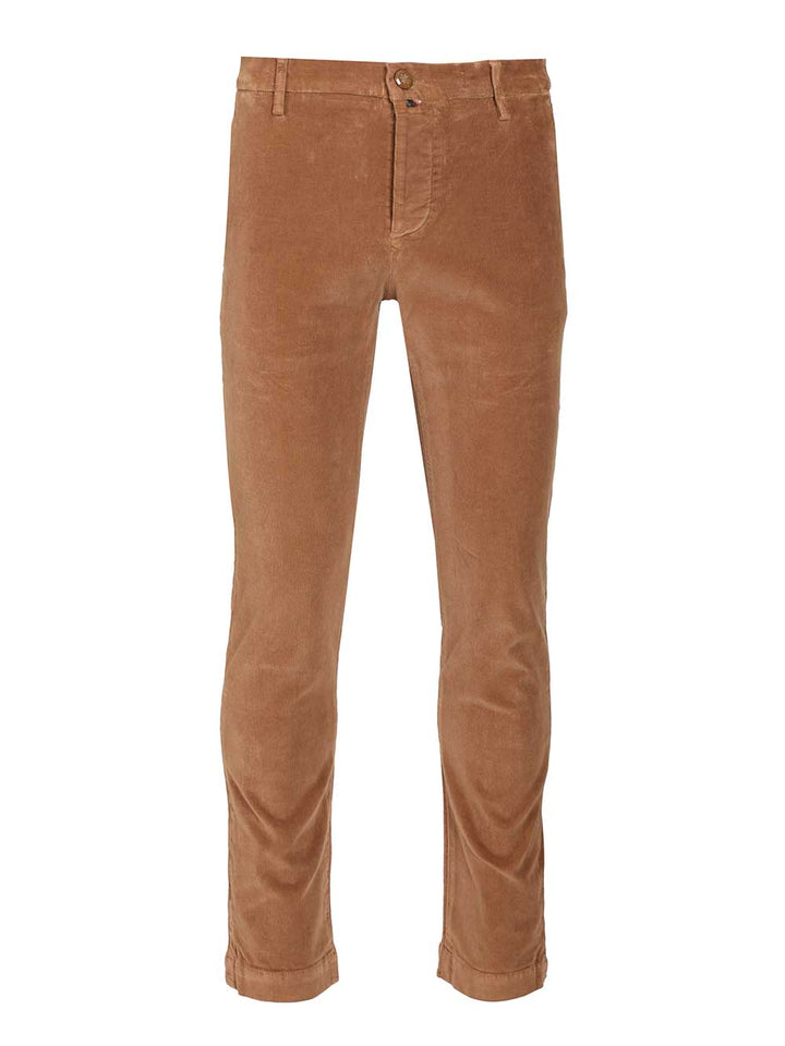 Jacob Cohen Slim Fit Trousers - Brown | 90b1acc0c44f39f237668a1c3b0b83fd57decc53