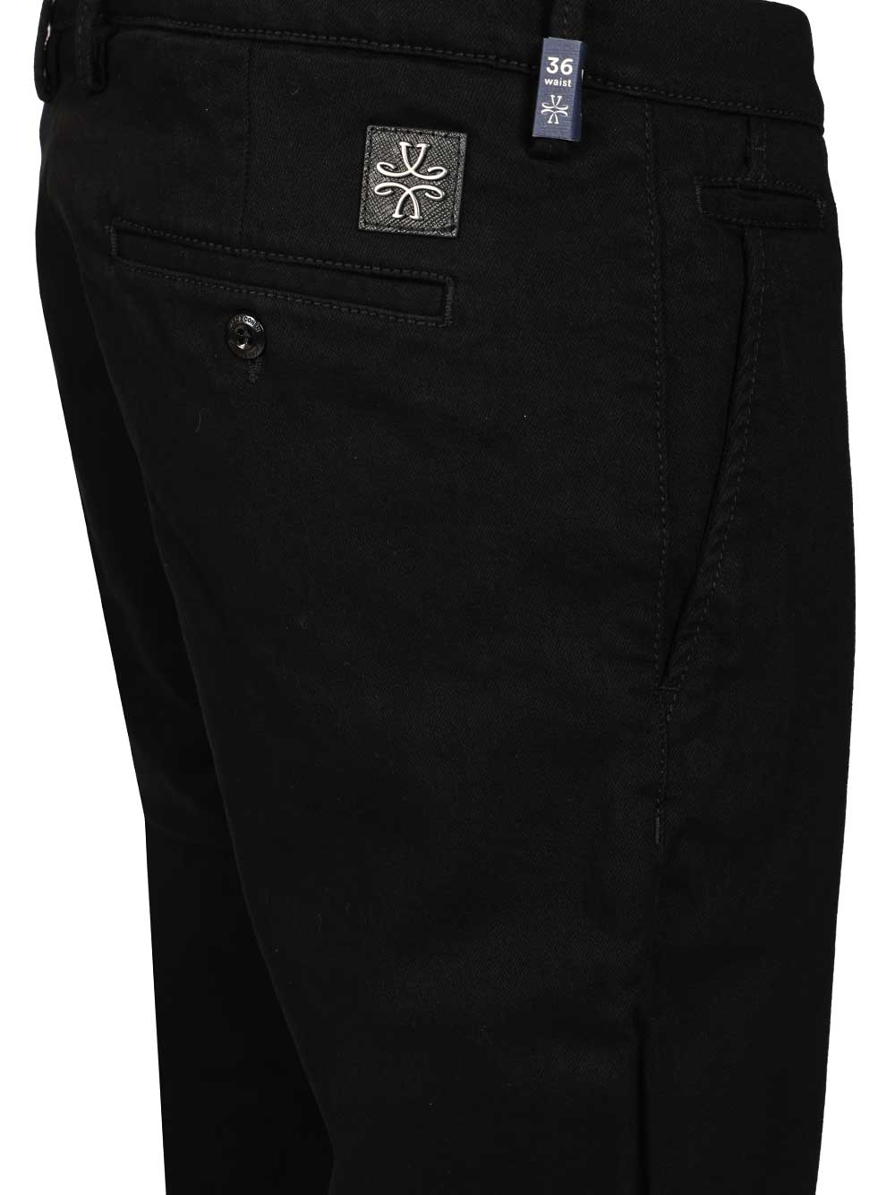 Jacob Cohen Bobby Trousers - Black | 7ba0ac3b204b3a195b6d8bb05739bd57d9355f94