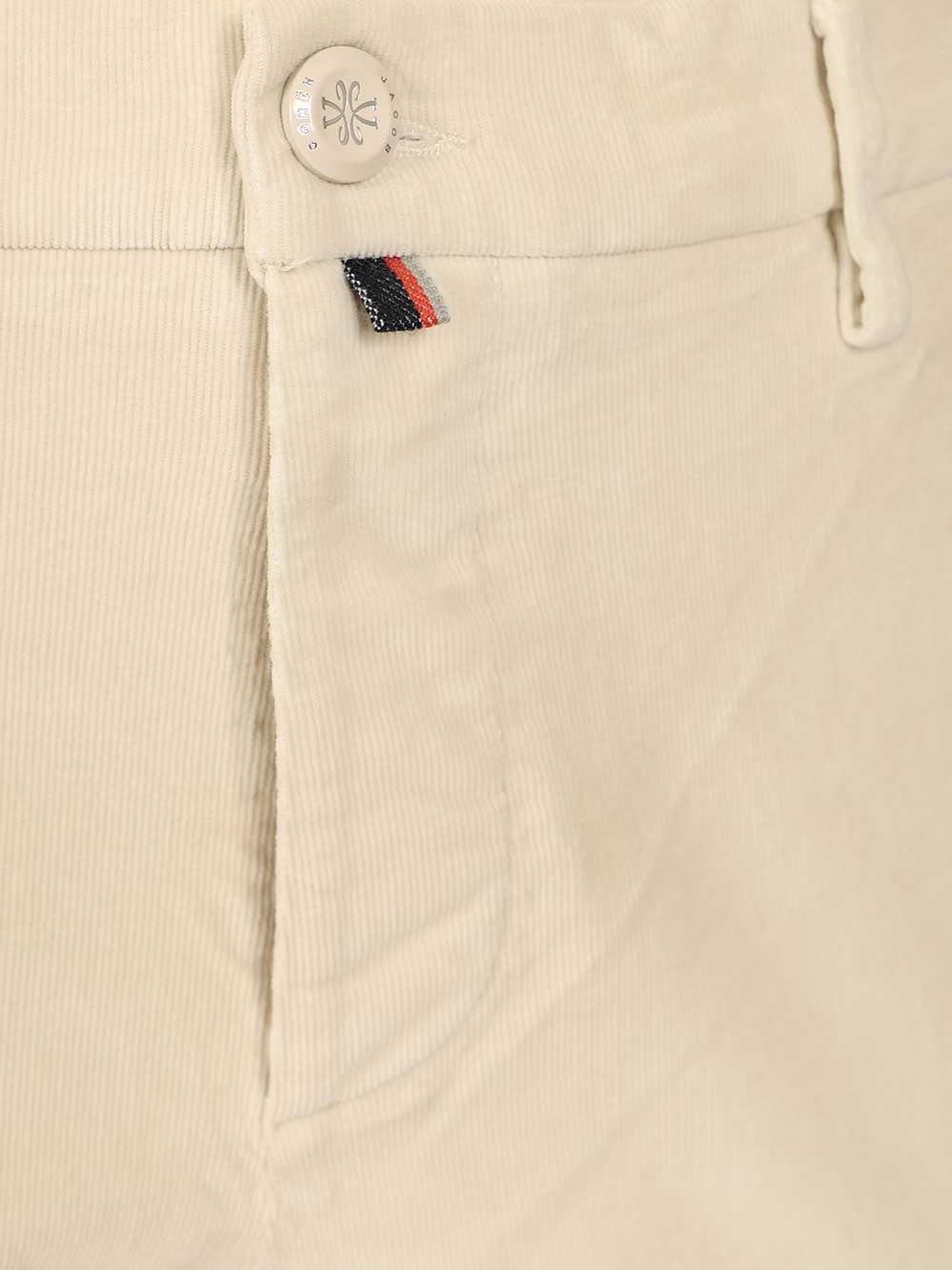 Jacob Cohen Slim Fit Trousers - White | 78be229f1577d80b000ddf635387a673fe5b96f9